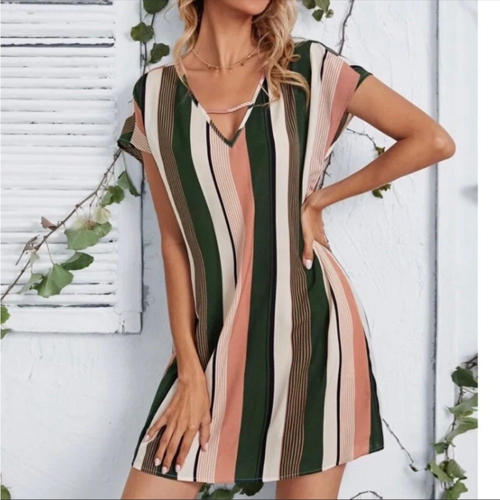 Striped Dress. Light and Comfy. NWT